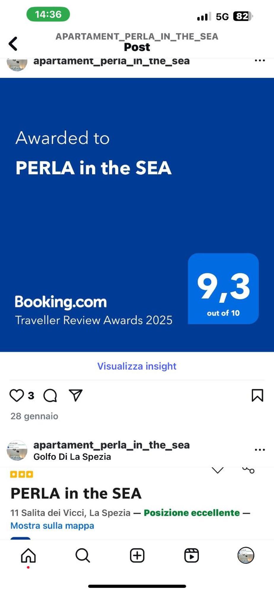 Perla In The Sea Apartment ลาสเปเซีย ภายนอก รูปภาพ